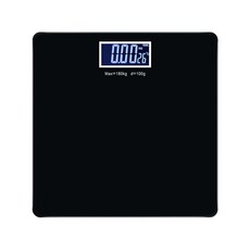 Noviving 彩色背光方形迷你秤, 單品, 黑色的, 1個