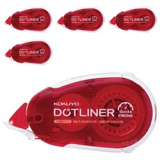 KOKUYO 國譽 好黏便利貼標準型 強黏 8.4mm x 16m, 5個, 單一顏色