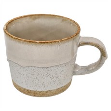 日本 美濃燒 Drop 馬克杯 10 x 8 x 10cm 200ml, 米白色, 1個