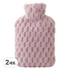 온코픽 벨벳 온수 찜질팩 퍼플 1200ml, 2세트