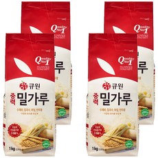 samyang 三養 Q.one 中筋麵粉, 1kg, 4個