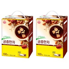 Pack_오뚜기 궁중한차, 18g, 100개입, 2개