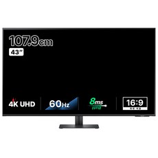 삼성전자 UHD 스마트 모니터 M7, 107.9cm, LS43AM700UKXKR