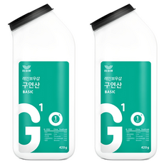 REBOW 檸檬酸 基本款 氣泡粉, 420g, 2個