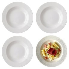 LILIVING 基本義大利麵碗 LILIVN-135TN, 4個, 白色