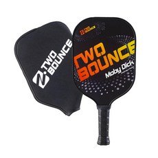 TWOBOUNCE 匹克球拍 MOBY DICK + 球拍套組, 1套, 黑色