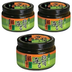 橘平屋 海苔醬 昆布口味, 145g, 3罐