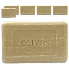OLIVOS 奧莉芙的橄欖手工皂 土耳其86%橄欖油皂 控油敷面泥, 6個, 175g