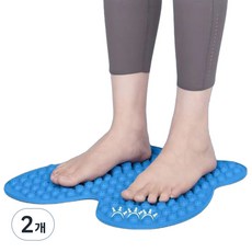 Hudaon 腳底按摩墊, 藍色, 2個