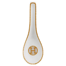 HERMES 愛馬仕 馬賽克24K金湯匙 14cm 026088P, 混和色, 1個
