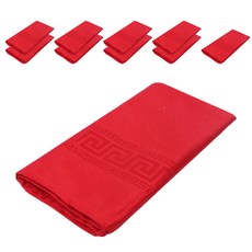 HORECA Barista 亞麻吧台巾, 紅色, 10個