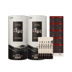 씨드비 새치 물염색제 2p + 채우담 샴푸 5p + 트리트먼트 5p, 내추럴블랙, 1개