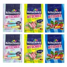 HITSCHLER 脆皮水果軟糖組 美人魚風味+原味+酸味, 40g, 6包