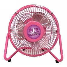 惠騰家電 6吋工業桌扇 FR-606 台灣製造 兩段風速, 甜美粉