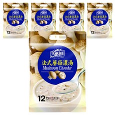3點1刻 法式蘑菇濃湯 12包入, 216g, 5袋