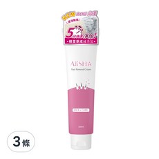 AliSHA 妍樂羋 光溜溜淨除霜, VIO使用可能 快速5分鐘 臭味降低, 100ml, 3條