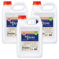 해표 멸치액젓, 3개, 2.5kg
