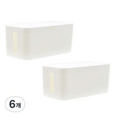 모노플랫 멀티탭 정리함 대, 6개