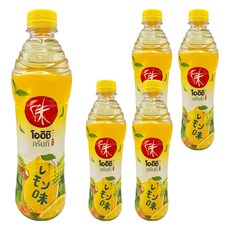 oishi 綠茶飲料 蜂蜜檸檬, 500ml, 5個
