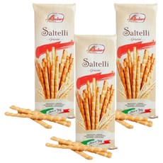 義大利瓦倫多鹽花麵包棒, 100g, 3包