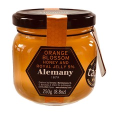 Alemany 1879 橙花蜂蜜配蜂王漿, 250g, 1罐