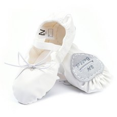 SNC 成人基本款芭蕾舞鞋, 250, 白色