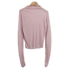 라라온 여성용 스판 레이어드 폴라 긴팔 티셔츠 TSP1278