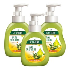 farcent 花仙子 茶樹莊園 抗菌洗手慕斯 茶樹檸檬, 500g, 3瓶