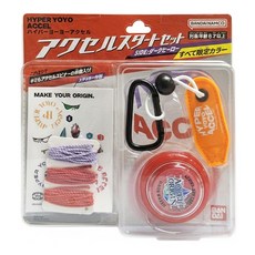 BANDAI 超級YOYO球 起始套組, 暗黑英雄 橘色 + 紫色 + 紅色, 1組