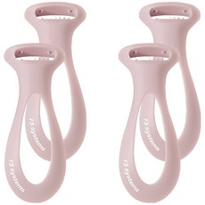 F3 세이프티 각질 면도기 풋파일, 4개, 1개입