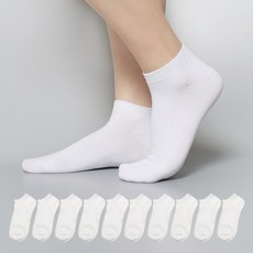 SOXWEEP 女款高級素色運動踝襪10雙組