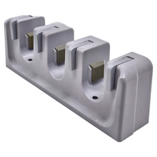 巧巧 三孔拖把懸掛器, 灰色, 1個