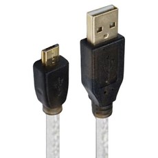 i-gota 愛購它 A公-Micro5P 專業級高速傳輸線 USB 2.0 3m, 鍍金頭 + 鐵粉心, 1條