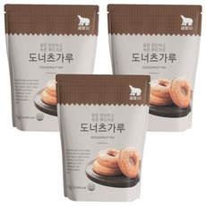 貢皮甜甜圈粉, 1kg, 3個