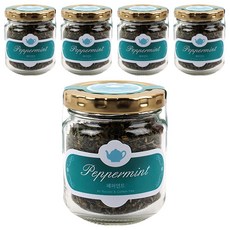 아름드레 유리병 페퍼민트, 15g, 1개입, 5개