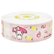 NIIMBOT 自黏性熱感應紙 美樂蒂 粉紅花園 D61/D11/D11S/D101/D110/H1S 總長8公尺, 14 x 40mm, 155張, 1捲