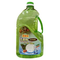 威靈頓 苦茶萃取物洗潔精 Dish Washing Liquid 植物配方, 3kg, 1桶