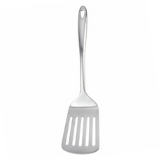 KITCHEN BLOOMING 高級304不鏽鋼霧面鍋鏟, 1個, 銀色