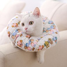 狗防水頸墊頸圈 FYQ003 白色 XS, 1個