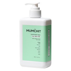 MUMCHIT 默契 弱酸性沐浴露 蒼綠草本香, 400ml, 1瓶