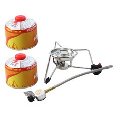 K-ONE 卡旺 高山瓦斯爐組, 銀色, 1組