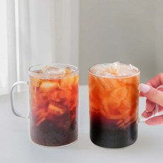 Belle Design Vertuo Nespresso 耐熱玻璃馬克杯 500ml, 透明, 2個