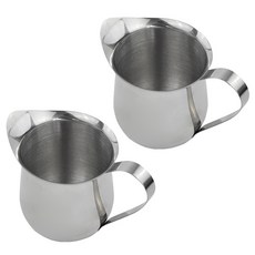 304不鏽鋼鐘形奶盅盎司杯 150ml, 單一顏色, 2個