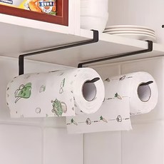 벤홈 베이직 키친타올걸이, 블랙, 2개