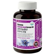 Naturalize γ-亞麻仁油酸琉璃苣油膠囊1000mg, 180錠, 1個