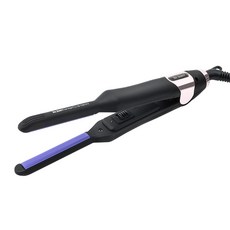 YES BEAUTY 陶瓷溫控半月形造型夾 10mm, 黑色, YB-7200