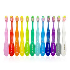 THE TWELVE 兒童牙刷, Vivid, 12入, 1套
