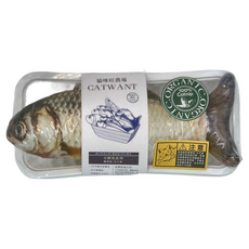 CATWANT 貓咪旺農場 100%貓薄荷 天然木天蓼 100%填充, 小鯉魚, 1個