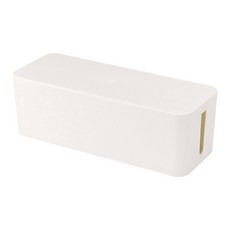 nexi 大型延長線收納盒 NX1015, 白色, 1個