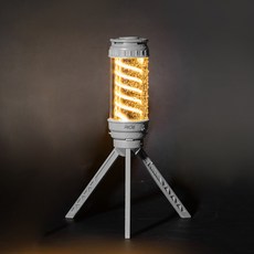 로티캠프 쉐이드 감성 캠핑 랜턴, 그레이, 1개